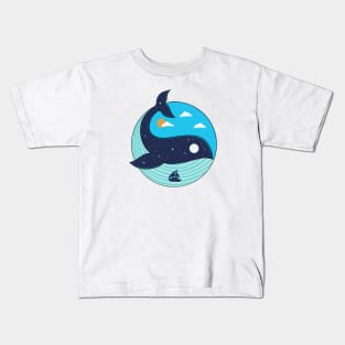 Whale Nature Kids T-Shirt